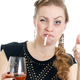 Illustration for article titled Lets Look at Unrealistic Stock Photos of Drunk Women
